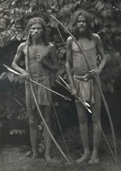 Wedda mit Bogen und Pfeilen, 1926
