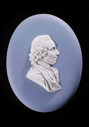 Wedgwood-Plakette von Joseph Priestley 1733-1804