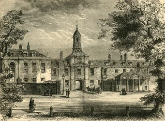 Westfront des Kensington Palace, ca. 1876