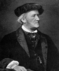 Wilhelm Richard Wagner, 1813-1883, deutscher Komponist, Dirigent, Musiktheoretiker, 1909