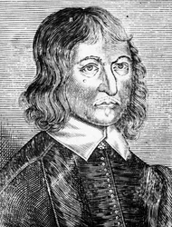 William Lilly 1602-1681, englischer Astrologe, 1673