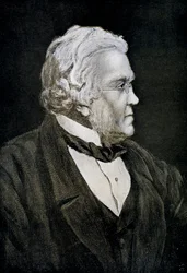 William Makepeace Thackeray, englischer Romanautor des 19. Jahrhunderts, 1911