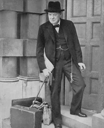 Winston Churchill bei der Admiralität, 1939, 1940