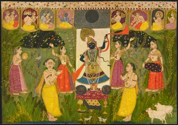 Verehrung von Shri Nathji, ca. 1700