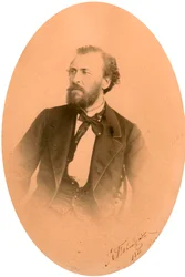 Yakov Polonsky, russischer Dichter, um 1866