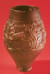 Caster Hunt Pot, römisch, spätes 2.-3. Jahrhundert