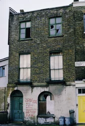 Verfallenes Haus, Camden Town, 1967