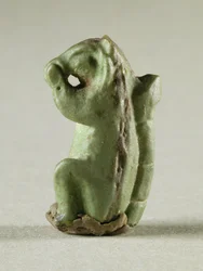 Fayence-Eichhörnchen, Harappa, 2300-1750 v. Chr.