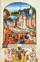 Belagerung des Château de Derval durch Pierre La Baud