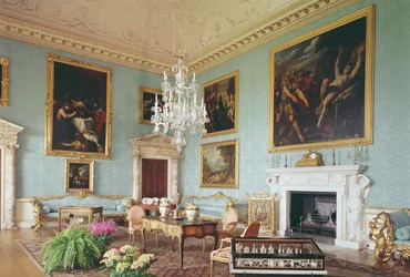 Das Wohnzimmer, Kedleston Hall, Derbyshire