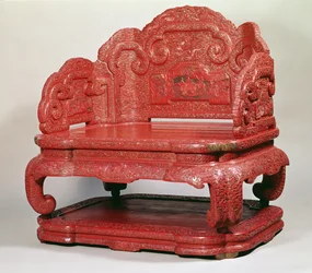 Der Thron von Kaiser Chien Lung (1736-95)