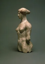 Eine nackte Puppe, griechisch, attisch, ca. 5. Jahrhundert v. Chr. (Terrakotta)