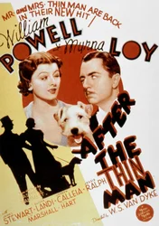 Plakat des Films Der dünne Mann von W.S. Van Dyke 1934