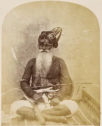 Akalee, ein Sikh-Gläubiger aus Lahore, Nr. 225 aus 