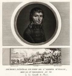 Barthelemy Catherine Joubert, Oberbefehlshaber der Italienarmee