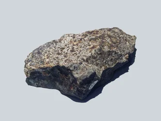 Gewöhnlicher Chondrit (L5). Gefallen in Valera (Venezuela) 1972. Naturhistorisches Museum, London.