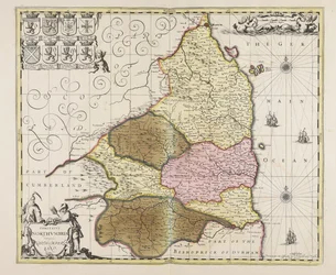 Comitatus Northumbria vernacule Northumberland