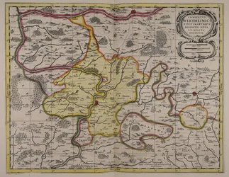 Neue und genaue Beschreibung der Grafschaft Wertheim und angrenzender Regionen