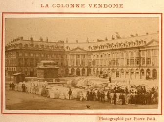 Commune de Paris (1871): Zerstörung der Vendôme-Säule im Mai 1871