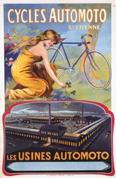 Cycles Automoto St Etienne - Die Automoto-Fabriken, ca. 1914