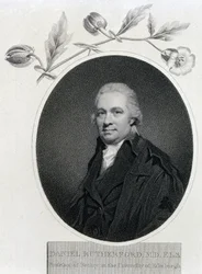Daniel Rutherford, schottischer Chemiker und Botaniker, frühes 19. Jahrhundert