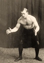 Dänischer Ringer Carl Nelson