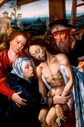 Kreuzabnahme, zugeschrieben Peter Coeck van Aelst