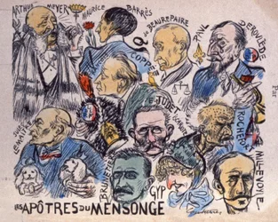 Dreyfus-Affäre: Die Apostel der Lügen, Köpfe der Anti-Dreyfusards