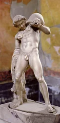 Betrunkene Figur, Römisch