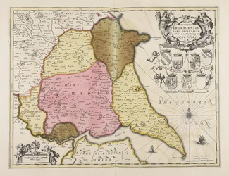 Ducatus Eboracensis pars orientalis = Der Ostteil von Yorkshire