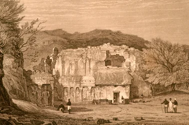 Elora-Höhlen, Maharashtra, Indien