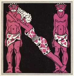 Verzierung für Die Geschichte von Aladdin und der Wunderlampe