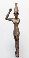 Figur des Gottes Baal, Megiddo, 1300-1200 v. Chr.
