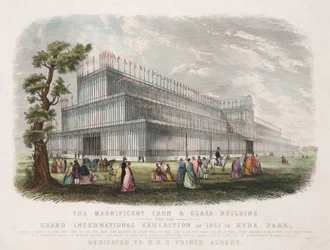 Große Ausstellung 1851 Der Kristallpalast, London