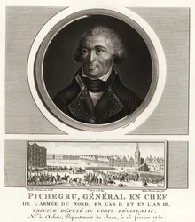 Jean Charles Pichegru, Revolutionsgeneral en Chef de l