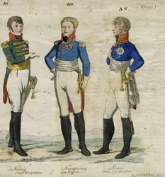Jerome Bonaparte König von Westphalen, Prinz Louis Ferdinand von Preußen und Ludwig I. von Bayern