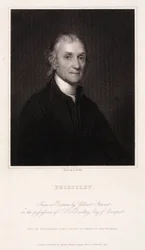Joseph Priestley, englisch-amerikanischer Theologe und Chemiker, ca. 1800