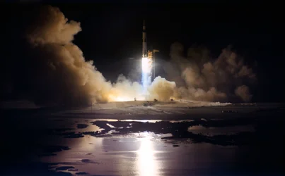 Start der Apollo 17 Mondlandemission