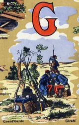 Buchstabe G wie Große Wache der Armee (Illustration)
