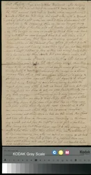 Brief von Peter Brown an Sarah Brown, 25. Juni 1775 (Papier)