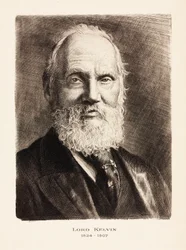 Lord Kelvin, schottischer Ingenieur, Mathematiker und Physiker, ca. 1900