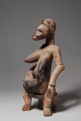 Mutter-und-Kind-Figur, 1800er-1900er Jahre