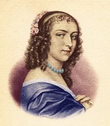 Ninon de Lenclos. Französische Autorin, Kurtisane und Kunstmäzenin (1620-1705).