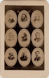 Pariser Kommune (1871): Porträt französischer Politiker der Sozialistischen Partei