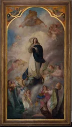 Pfarrkirche (Saint Julien). Innenansicht. Unbefleckte Empfängnis