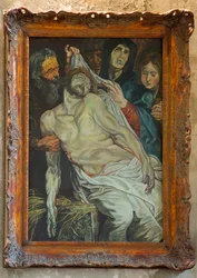 Pfarrkirche (Parochiekerk Sint-Hermes). Innenansicht.