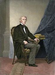 Porträt des amerikanischen Präsidenten John Tyler (1790-1862)