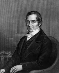 Porträt von Joseph Louis Gay-Lussac (1778-1850), französischer Chemiker und Physiker, Gravur