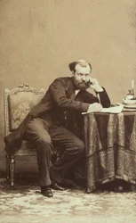 Porträt des berühmten französischen Komponisten Charles Gounod