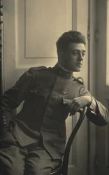 Porträt des Anwalts Domenico Fiore in Militäruniform